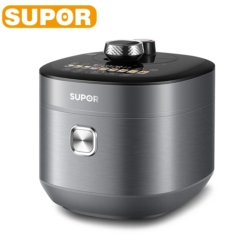 

SUPOR IH Electric Pressure Cooker 5L Smart Home Kitchen Appliance Double Inner Pot Multifunctional Stainless Steel Rice Cooker