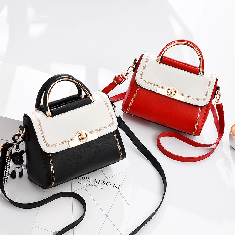Women Shoulder Bag Fashion Leather Handbags Trend 2023 Designer Luxury Female Bag White Black Ladies Messenger Bolsas Femininas