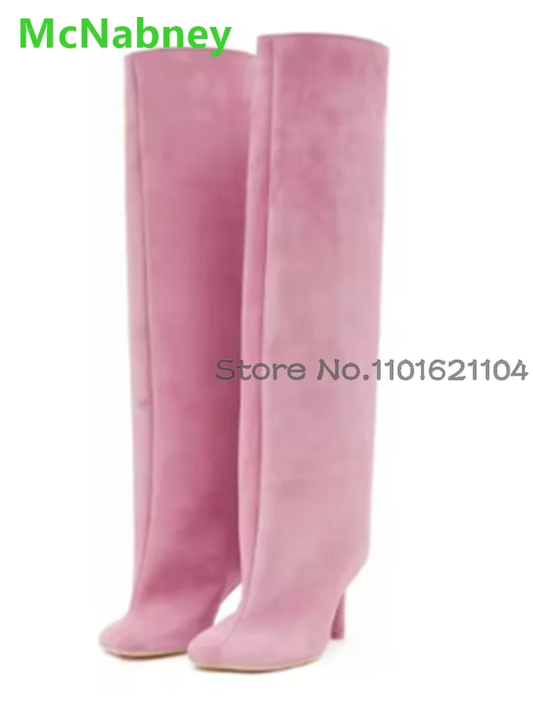 Женские ботинки на тонком высоком каблуке с квадратным носком новинка зимы 2024