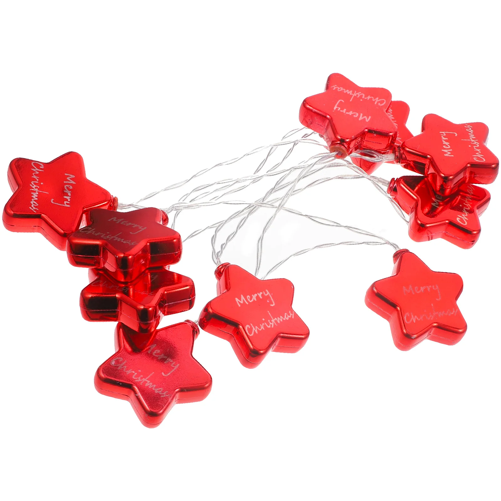 

Flashing Light Star String Lights Christmas Outdoor Xmas Fairy Plastic Decorations