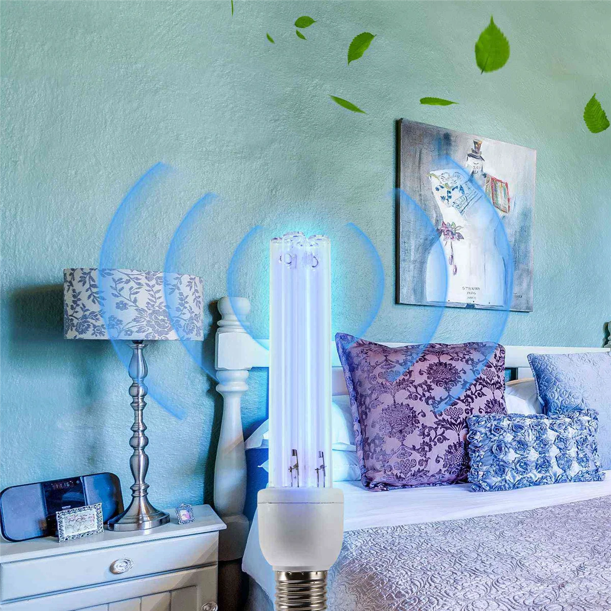 E27 Ультрафиолетовая УФ-лампа лампа для дезинфекции бактерицидная 15 Вт озоновая 220