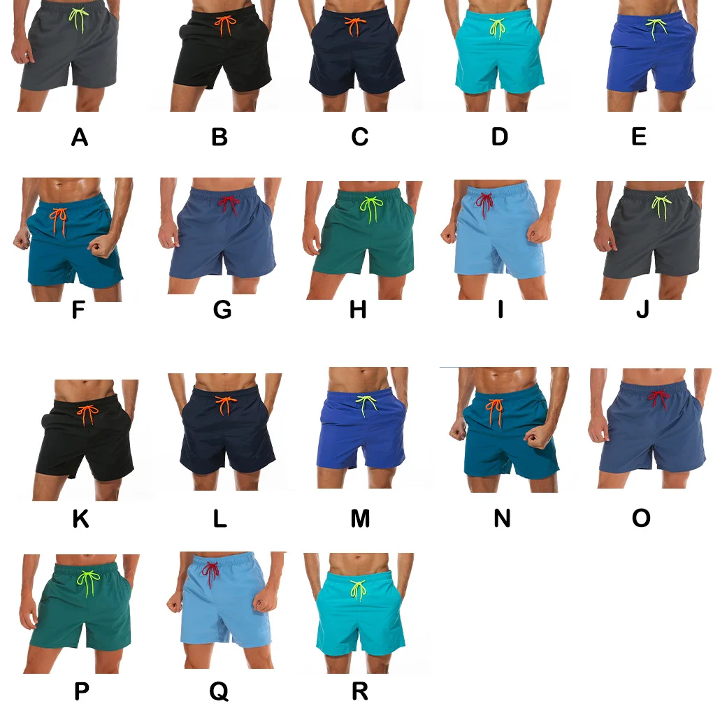 

Men Beach Shorts Quick Dry Running Sports Workout Pants Sweatpants