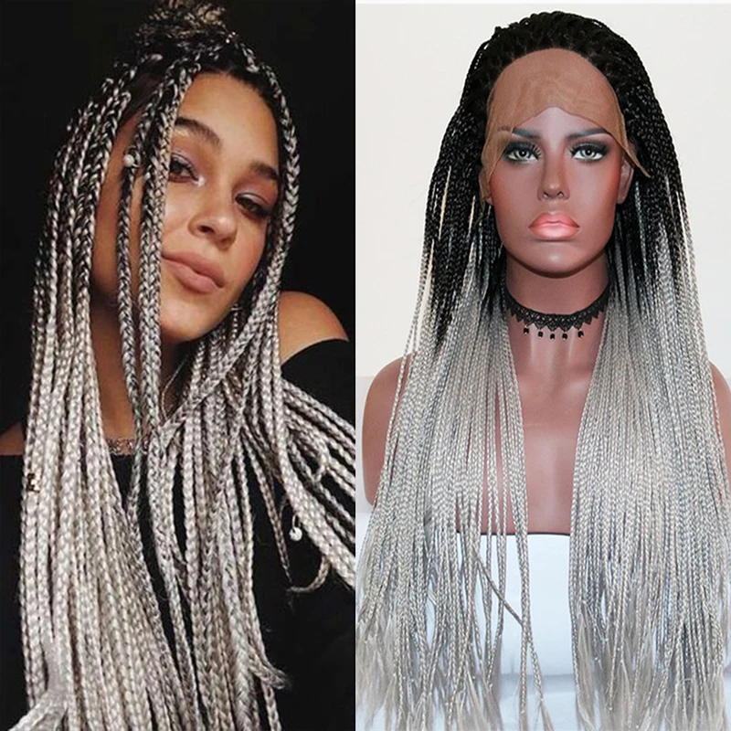 

Синтетические волосы, лавандовый кружевной передний парик, свободные глубокие волнистые фиолетовые синтетические кружевные парики, прозр...