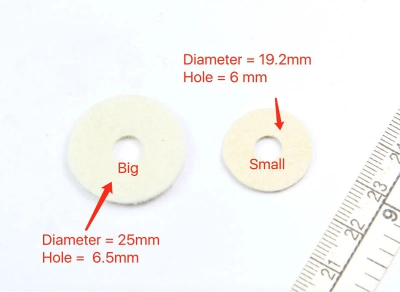 

200pcs TAJIMA EMBROIDERY MACHINE PARTS TENSION FELT WASHER