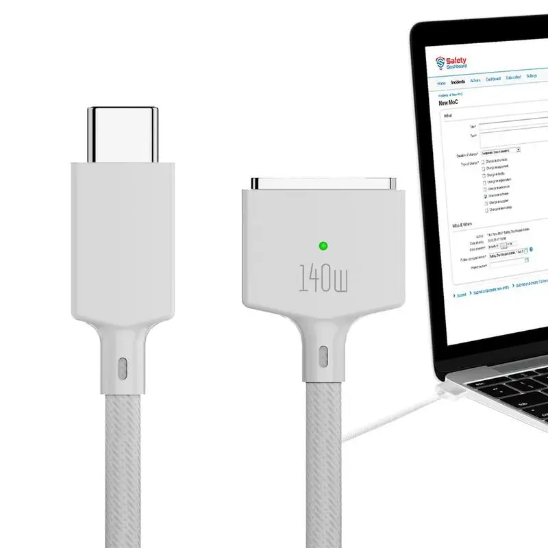 

USB C To Magnetic 3 Cable 140W 2m Portable Type-c Data Cable Flexible PD Fast Charging Extension Cable Multifunctional Audio