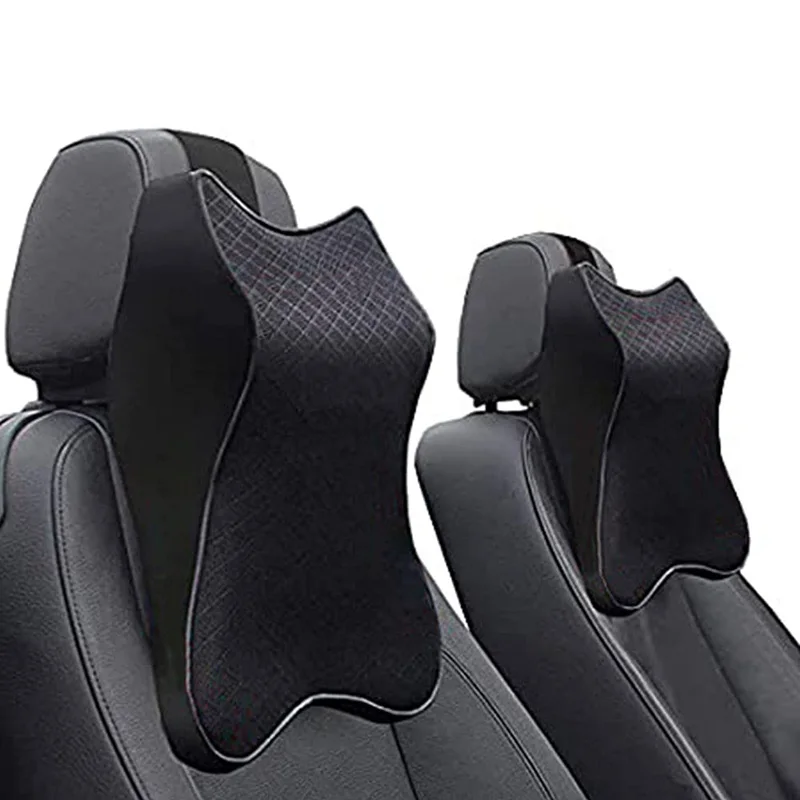 

1 PCS Car Neck Pillow Seat Headrest Rest Cushion Durable 3D Memory Foam Comfortable Car Seat Ergonomic Design For Neck Back