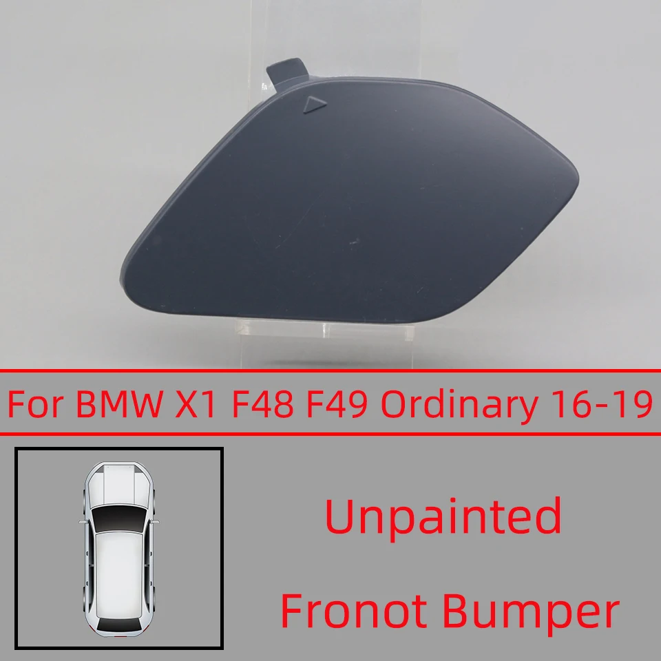 

Для BMW X1 F48 F49 2015 2016 2017 2018 2019 передний бампер автомобиля, буксировочный крюк, крышка, окрашенная декоративная крышка, корпус