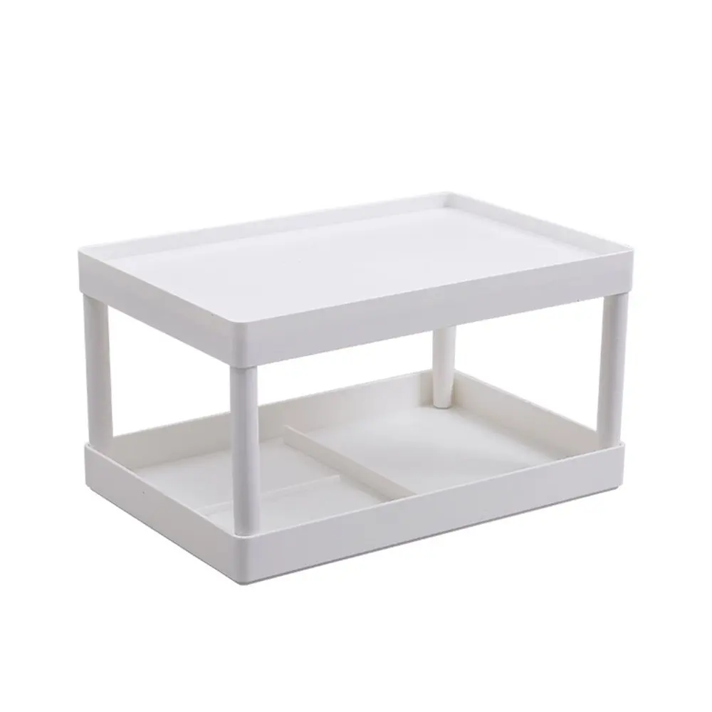 

Многоярусная стойка для хранения косметики, Офисная полка, настольный органайзер, стационарный контейнер, подставка для всякой всячины, 2 у...