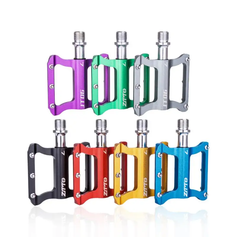 

Bicycle Pedal Universal Mountain Road Bike Folding Pedal Aluminum Alloy Ultralight Non-Slip Color Pedal Cycling Accessories