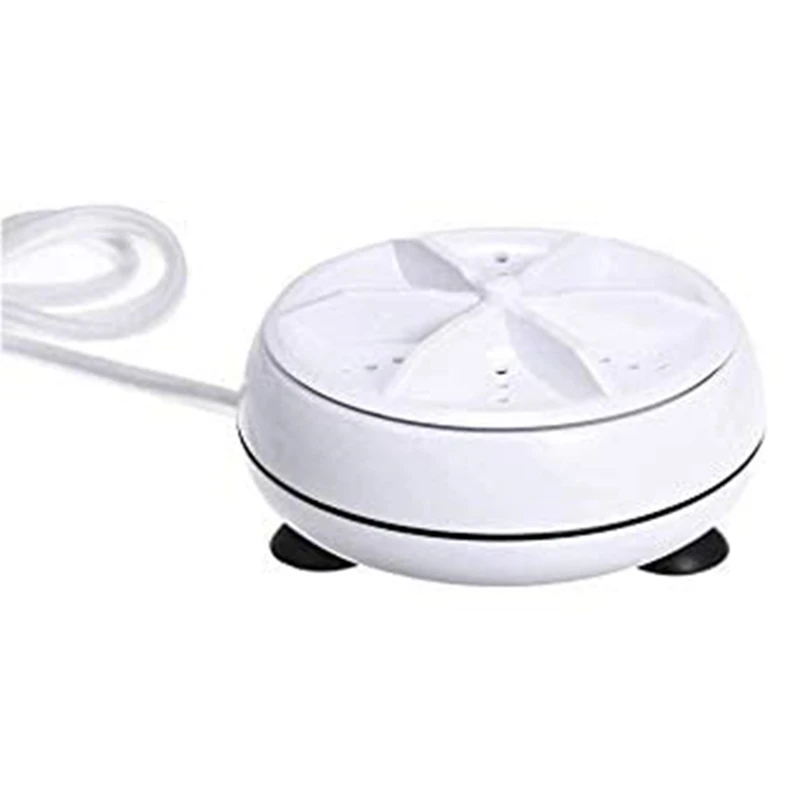 

Top Sale Portable Washing Machine Mini Washing 3In1 Dishwashers Mini Lights Ultrasonic Waves Convenient Travel Home Business