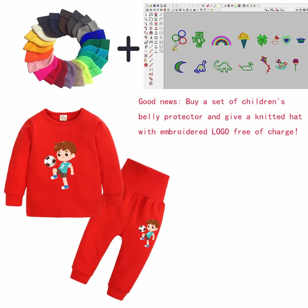 

Spring Children's Clothing Suit Autumn and Winter Children's Clothing Suit Infant Children's Sportswear Suit