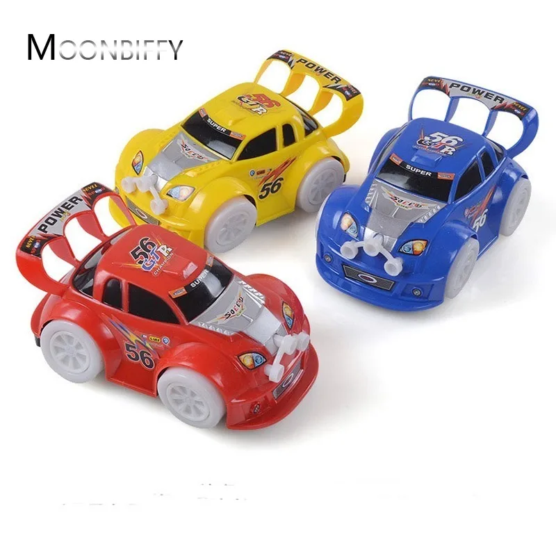 

Light Up Baby Car Toys Boys Kids Like Item Automatic Steering Musical Electric Sports Car Model Toys for Children Christmas Gift