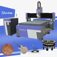 best 1325 1530 atc cnc router machine 3d cnc wood 4 axis wood carving cutting for door kitchen cabinet furniture making
