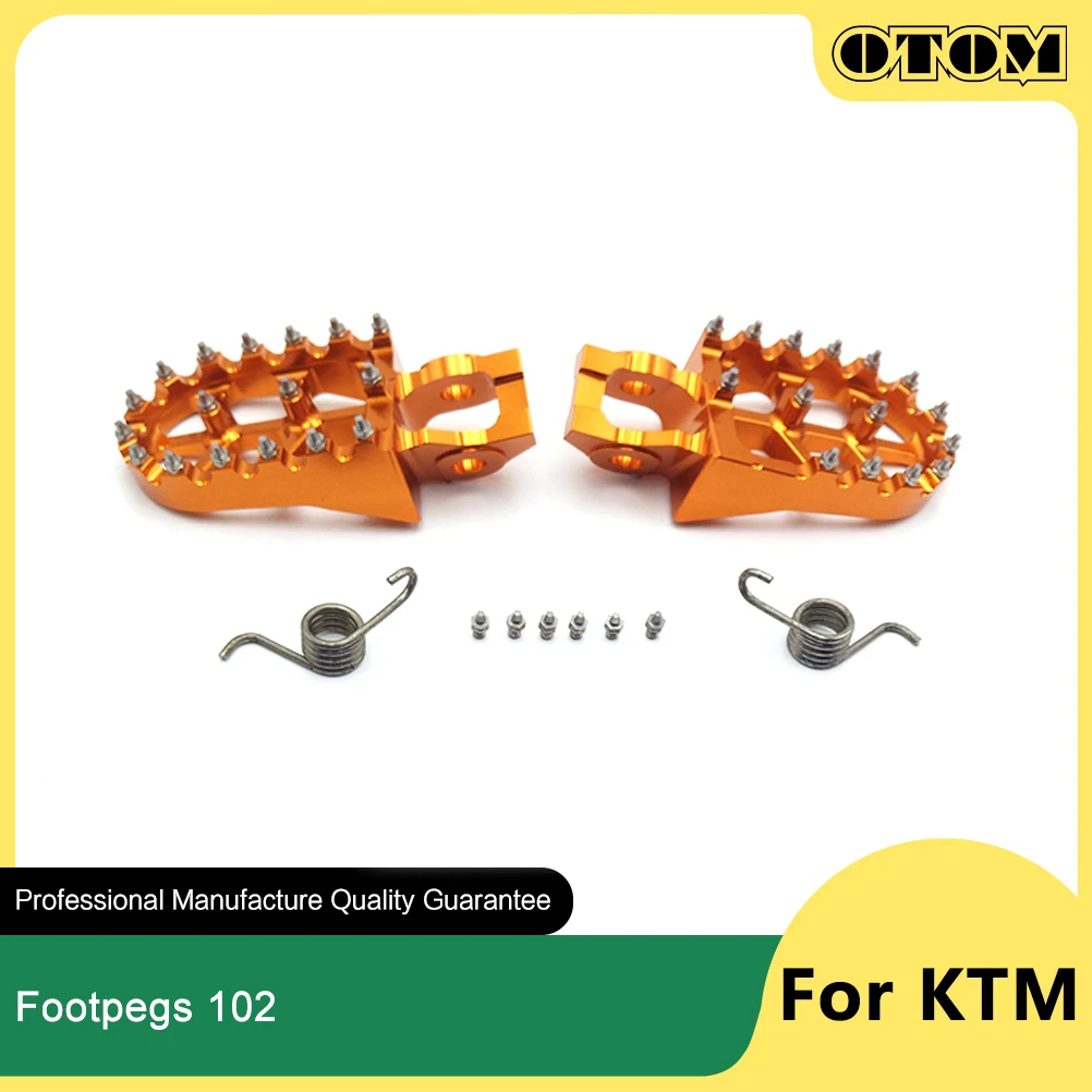 OTOM 2020 CNC педаль для подножки мотоцикла KTM SX SXF EXC XCF XC 125 250 300 350 450 мотоциклы