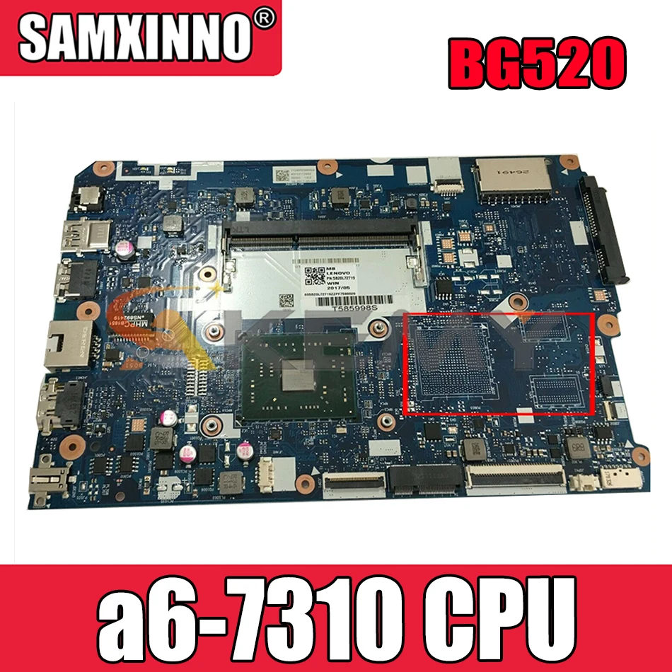

Материнская плата для ноутбука Lenovo BG520 nm-b051 110-15ACL