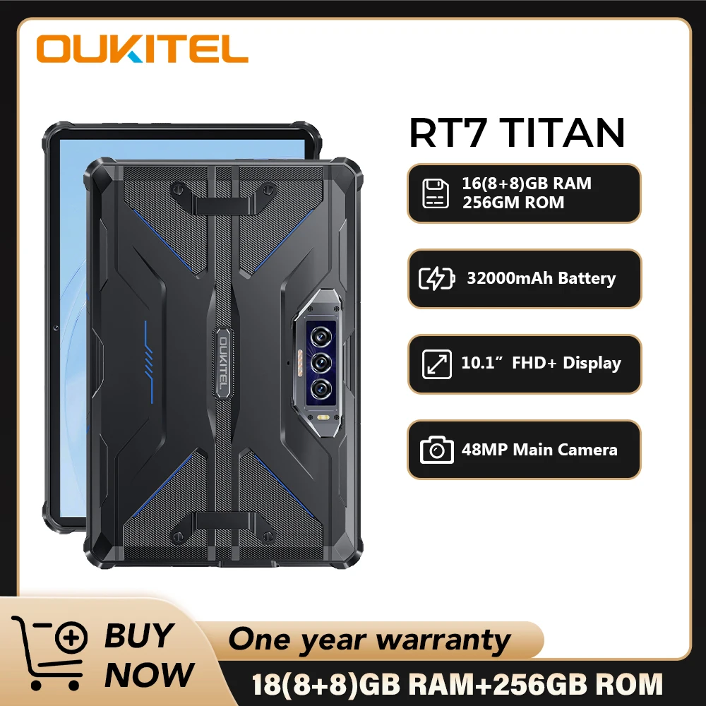 Support Pare-Brise Pour Oukitel RT7 Titan 4G - Monture Tablette Voiture, Noir