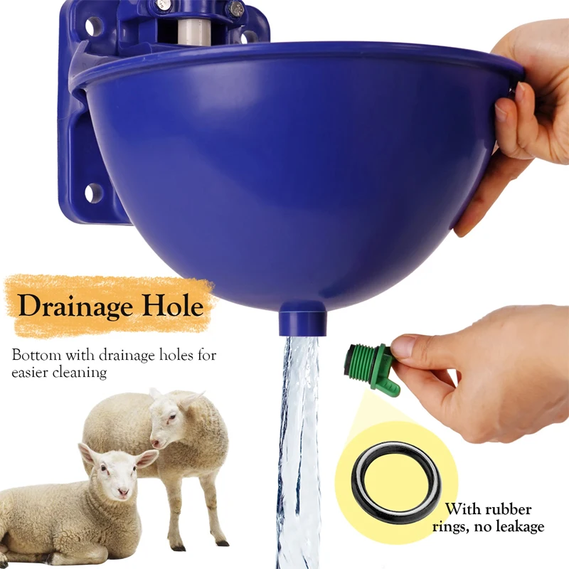 Новая автоматическая поилка для скота овцы козла с клапаном качественный фонтан