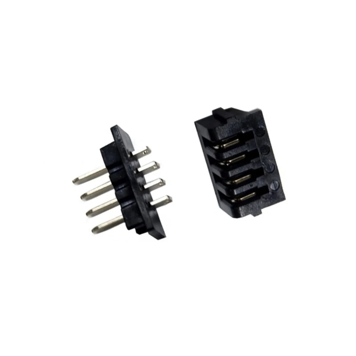 1Pair EBike Battery Power Discharge Connector 4Pin Male and Female Base/Plate Replacment for Hailong