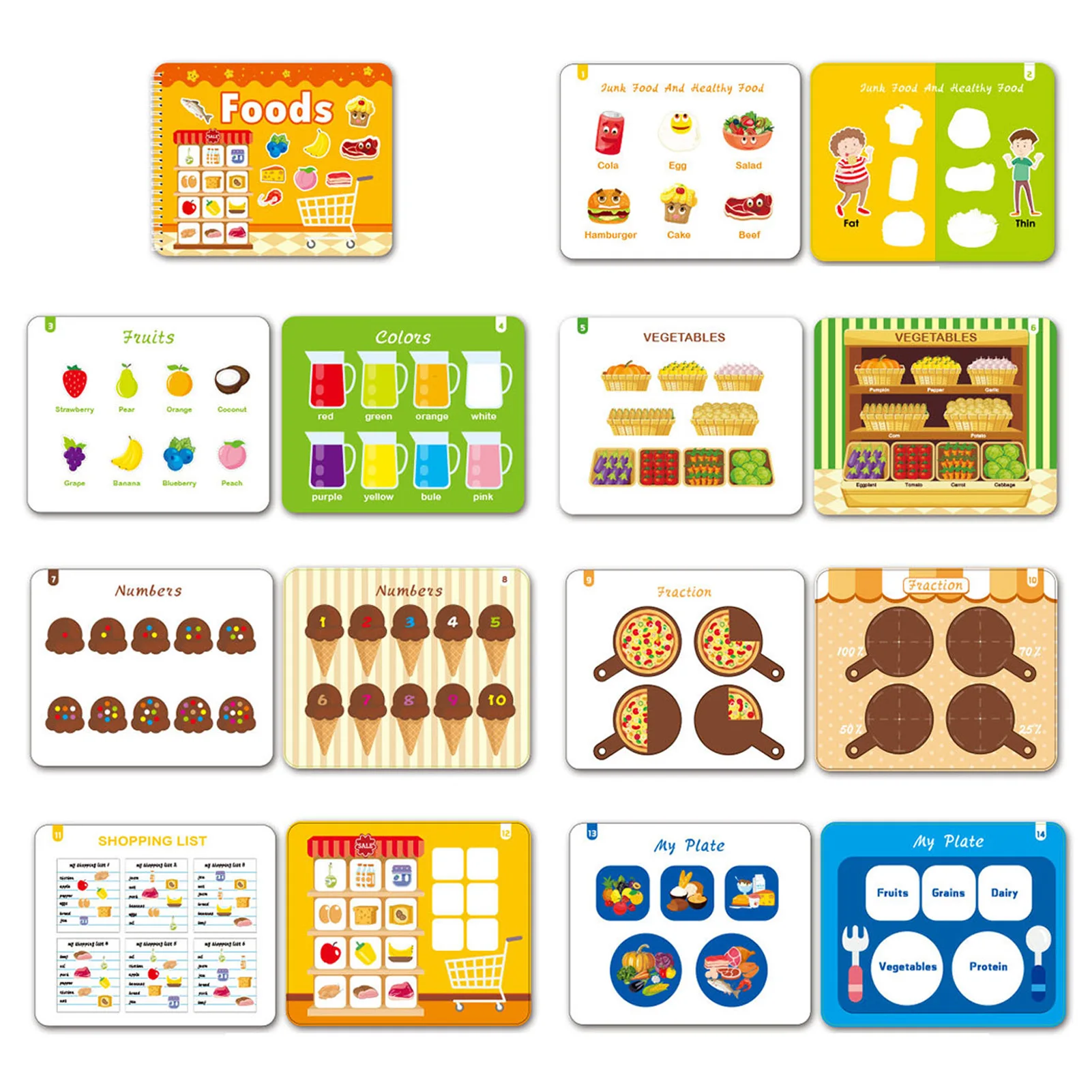 

Quiet-Book For Toddlers Montessori Basic Skills Activity Toys Preschool Learning Travel Toy Educational Quiet-Book For