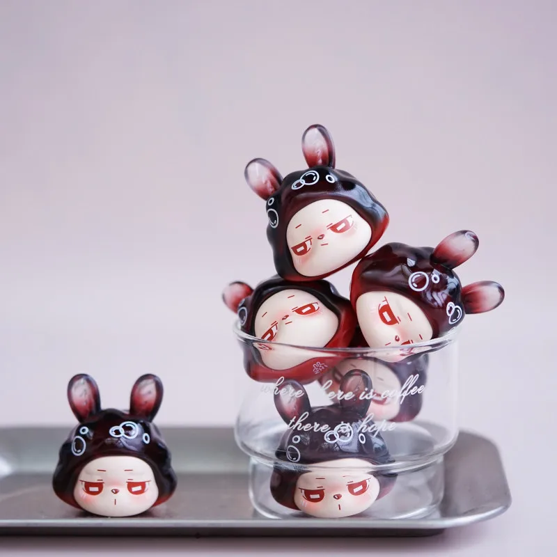 

Zhizhi Figure Coke Rabbit Molecule Decoration Creative Gift Model Cute Small Tide Play