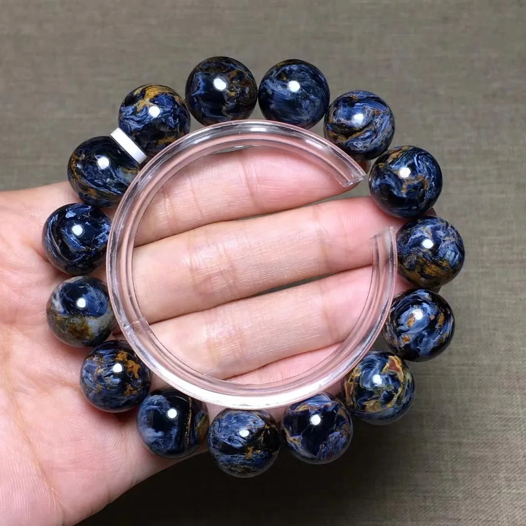 

Браслет из натурального пьестерсита для женщин и мужчин, ювелирное изделие с драгоценными камнями в виде сердечек, камень с кристаллами Нам...