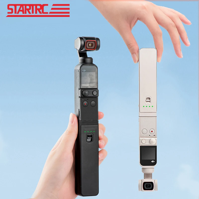 Портативный внешний аккумулятор STARTRC Osmo Pocket 2, зарядное устройство для мобильных телефонов на 3200 мАч, портативный зарядный концентратор для камеры DJI Pocket 2 PTZ