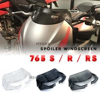 for street triple s660 s 660 765r 765s 765rs 765 s r rs 2022 2021 2020 motorcycle windshield spoiler windscreen deflector