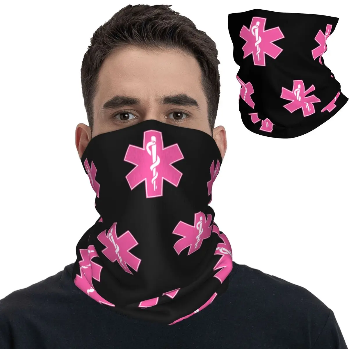 Фельдшер Звезда жизни бандана на шею с принтом Emt аварийная Балаклава волшебный