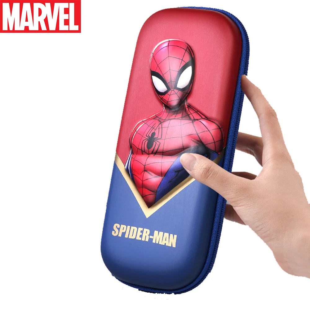 

Marvel Pencil Case Boys Large Capacity Pencilcase School Disney Mouse Pen Case Supplies Pencil Bag Box Pouch Stationery Gifts