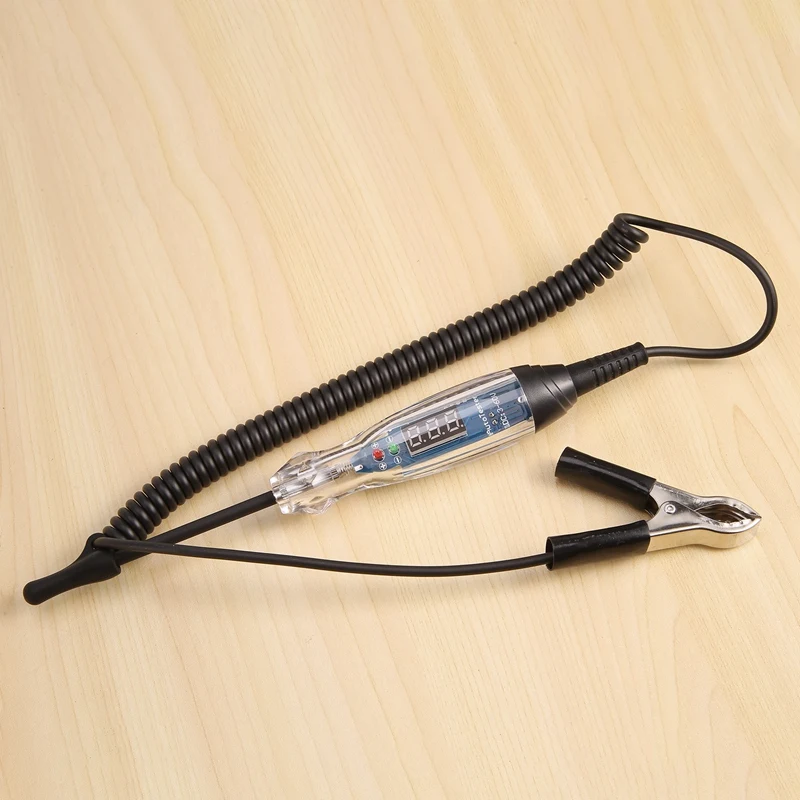 Автомобильный тестер светильник 3-60V DC цифровой электронный Ciruit автоматический