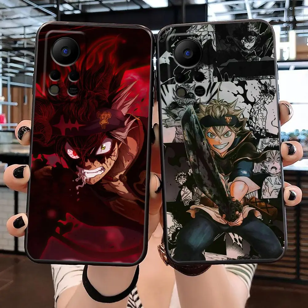 

Capa Case For Infinix TECNO SPARK 7 6 Go 5 Pro HOT 20 20I 20S 12 12I 11 11S 10 10I 10S 9 Play Case Para Asta Anime Black Clover