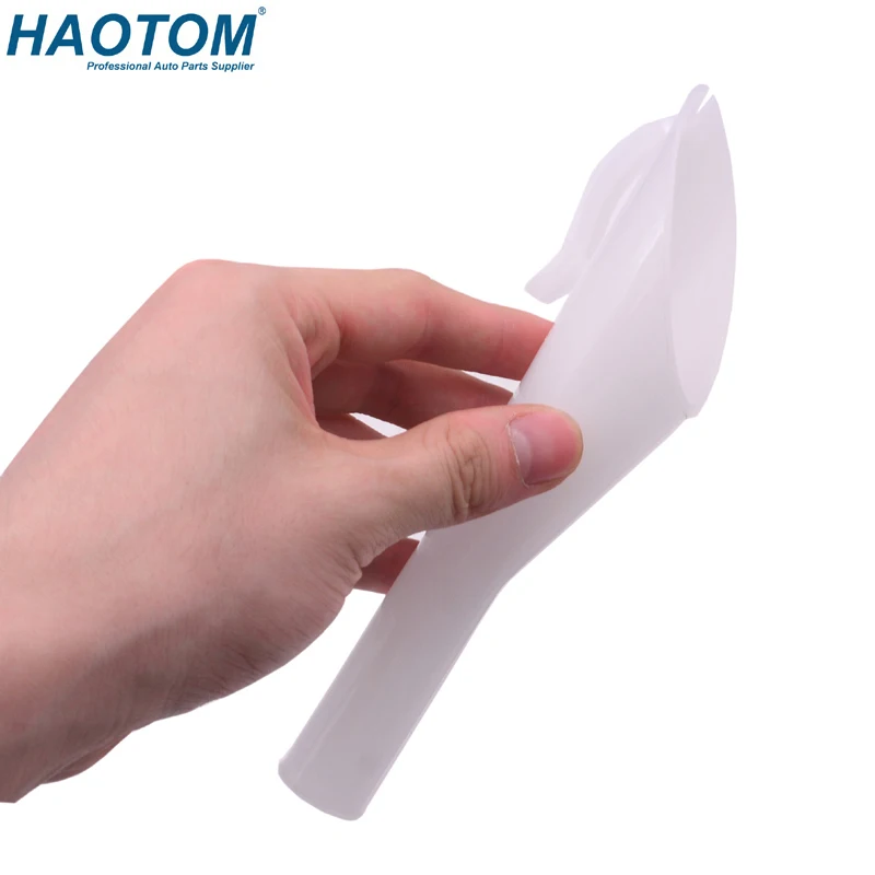 

For Ford Focus F150 Lincoln Mercury Fuel Filter Funnel TubeFilling Tank Supply Gas Cap Funnel Tube White Spout 8U5Z17B068B