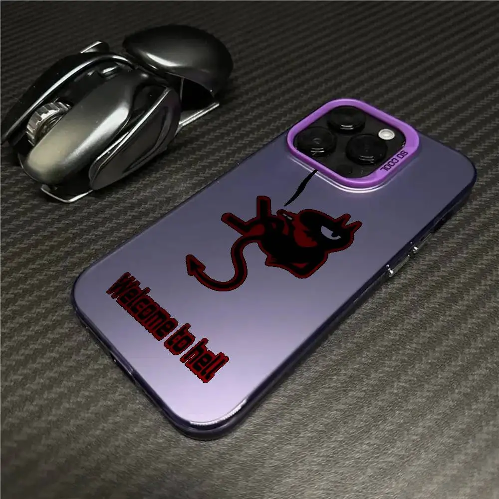Чехол для телефона с изображением аниме Cool D-Disenchantment для iPhone 17, 16, 14, 13, 12, 11 Pro Max, черный, фиолетовый, матовый, лазерный, металлик, Аврора, принципиально (art.: 3920d222ebdcd) - 3920d222ebdcd