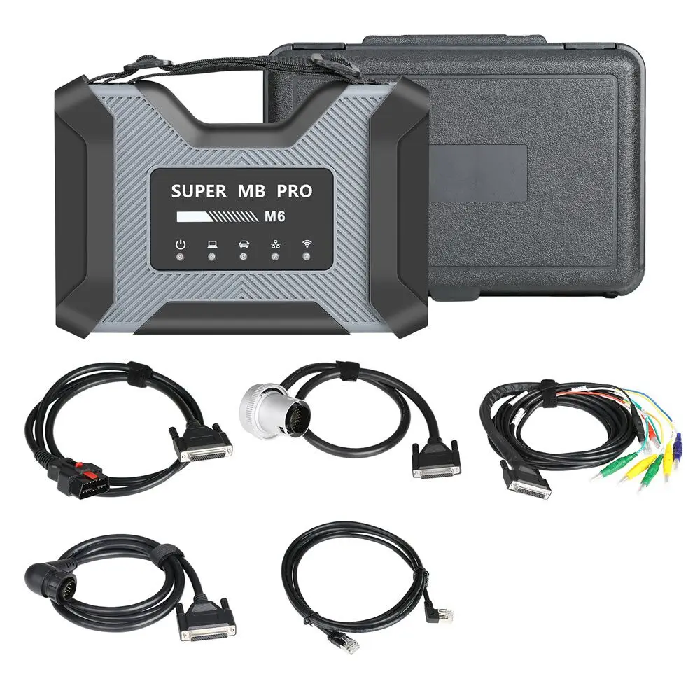 

Auto Diagnostic Tool Super MB Pro M6 Wireless Star Diagnosis Tool Full Configuration Work on Both Cars and Trucks