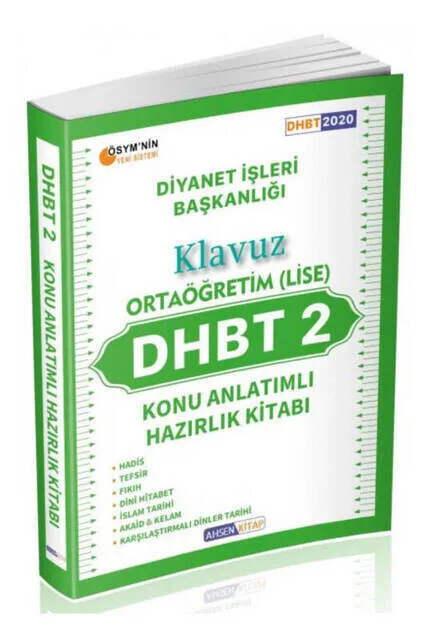 

IQRAH 2020 DHBT 2 Guide Secondary School (High School) Thread Anlatımlı Prep Book