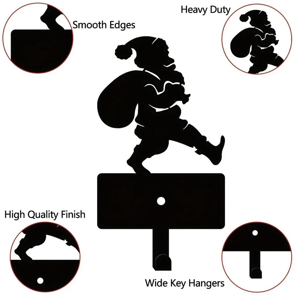 Металлический рюкзак Hello Young крючок Санта-Клауса ремень для ключей подвесной