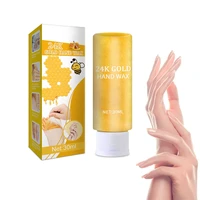 30ml milk honey hand wax mask moisturizing peel off hand wax mask paraffin honey and milk exfoliating hand mask hands care new
