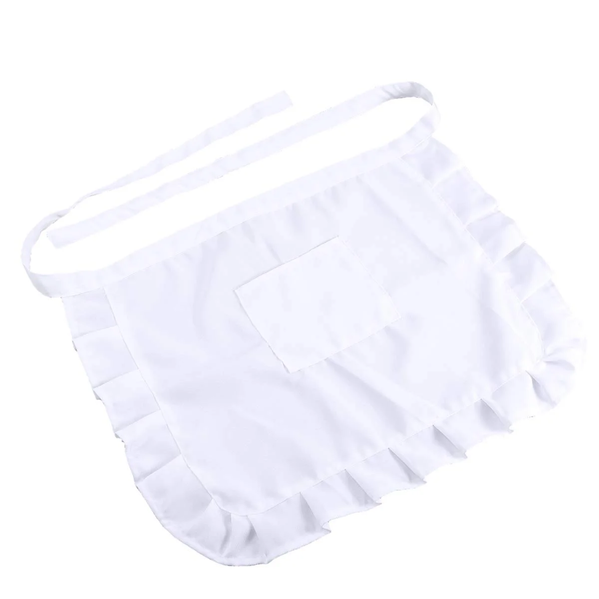 Цветочный Кухонный Фартук с короткой талией 2 шт. кружевной нагрудник