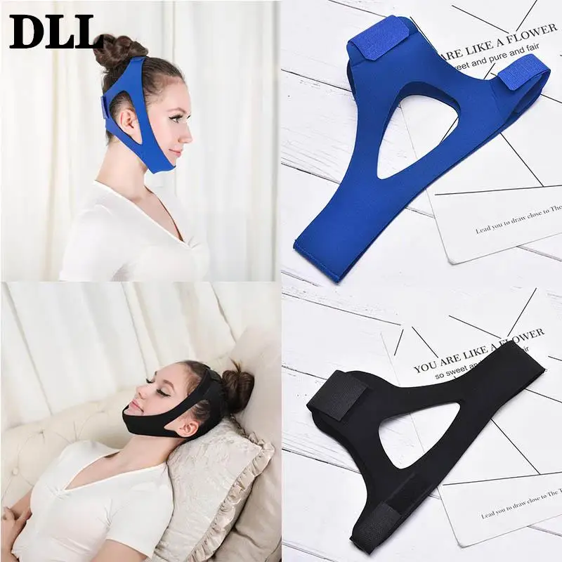 

For Women Men Better Breath Dropshipping Anti Snoring Belt Triangular Chin Strap Mouth Guard Gifts Health Snore Stopper Bandage