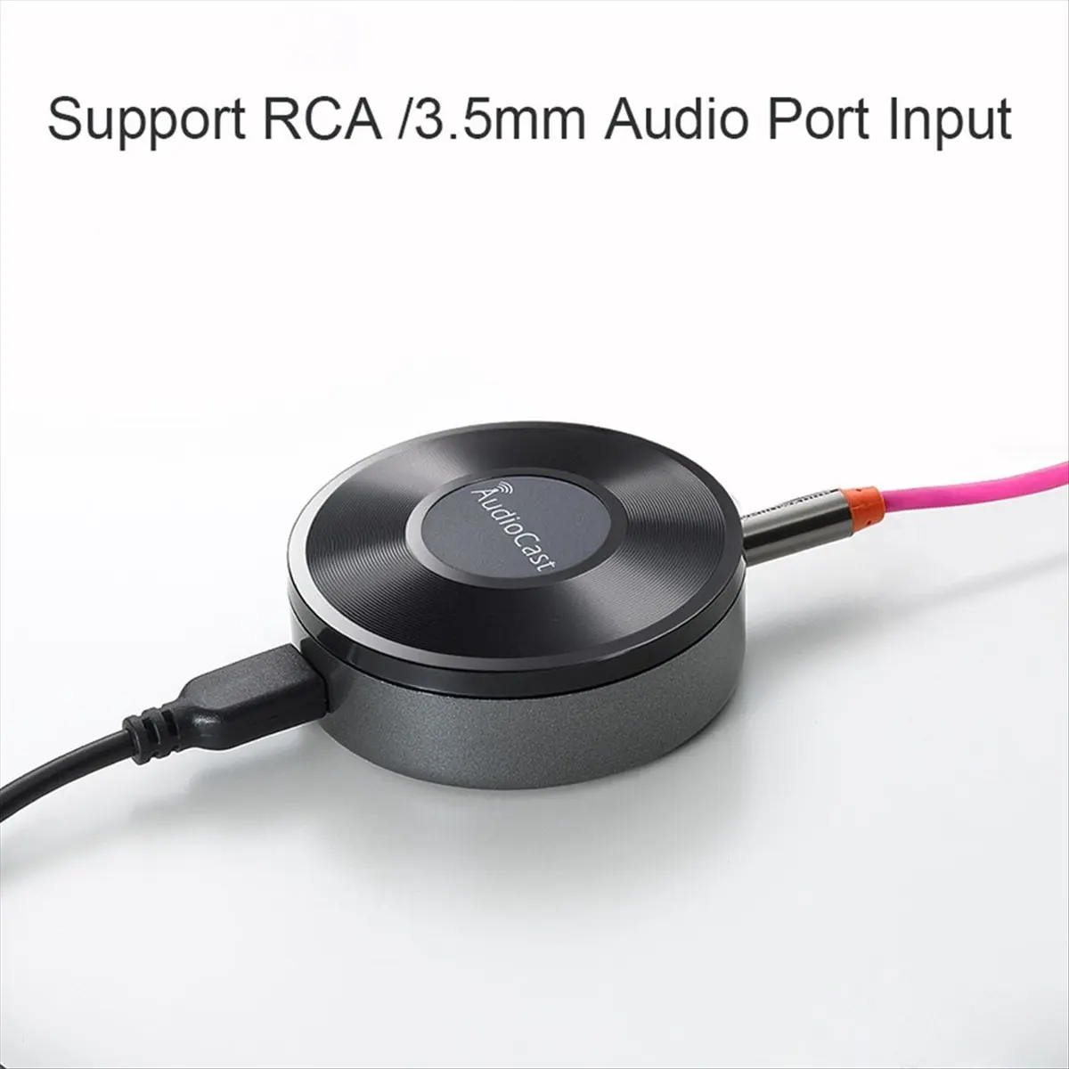Фото Беспроводной WiFi-аудиоплеер (A75T) Audiocast Ieast Play M5 с поддержкой DLNA для Airplay, аудиоадаптер для многозонального потокового вещания №1
