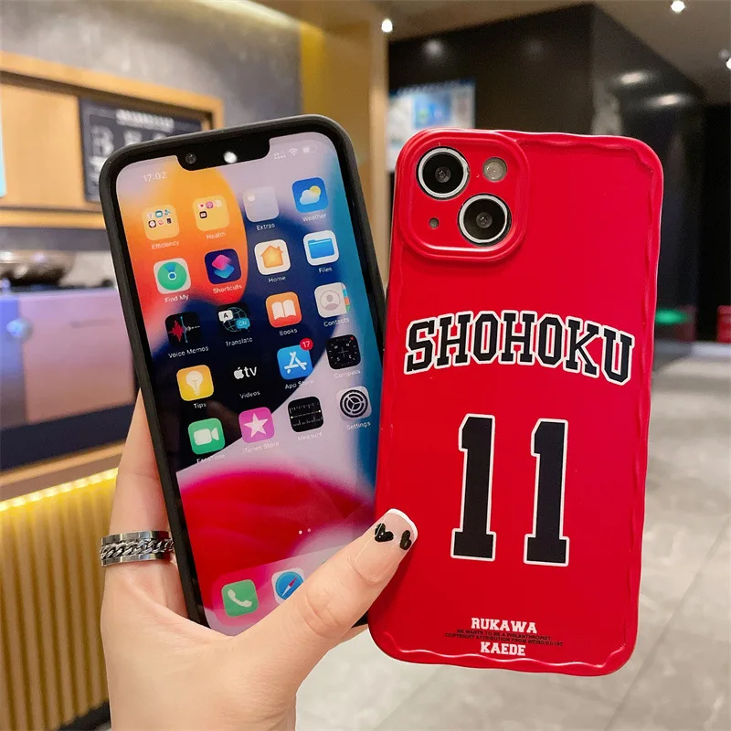 

MiFuny Iphone 14 Pro Case Dunk Master Basketball Number Phone Case for Iphone 11 12 13 Pro Max Silicone Funda Protective Cover
