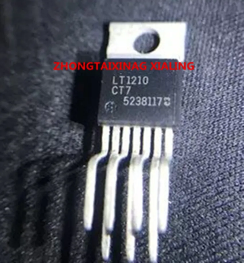 

Новый оригинальный чип LT1210CT7 LT1210 CT7 TO-220-7, 5 шт.