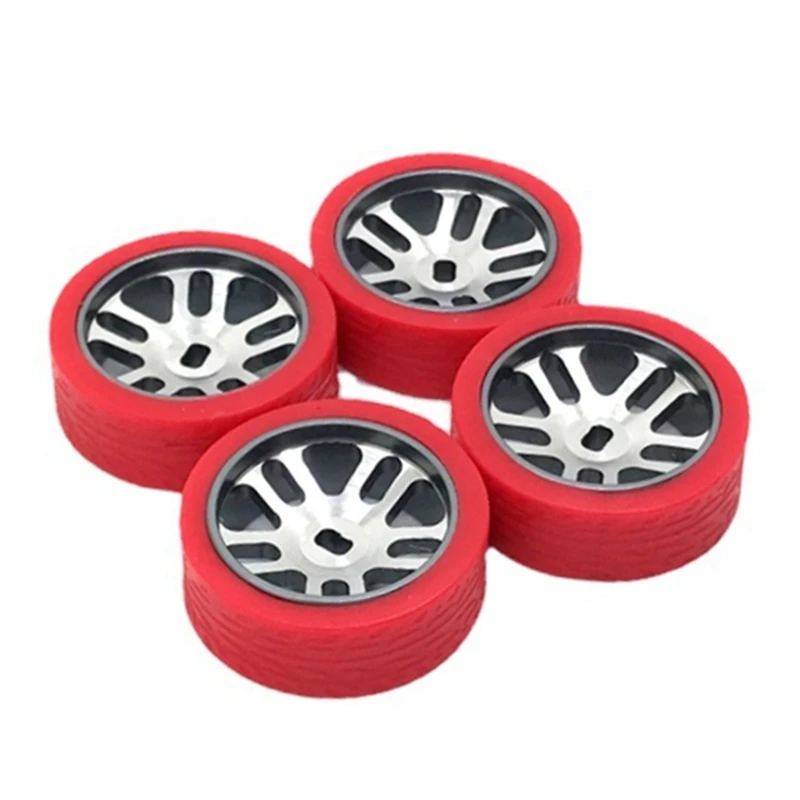 

Metal Wheel Pattern Racing Tires Tyre For Wltoys 284131 K969 K989 P929 P939 Mini-Z Mini-Q 1/28 RC Car Upgrade Parts