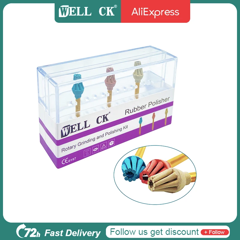 3 шт./коробка резиновые полировочные щётки для полировки