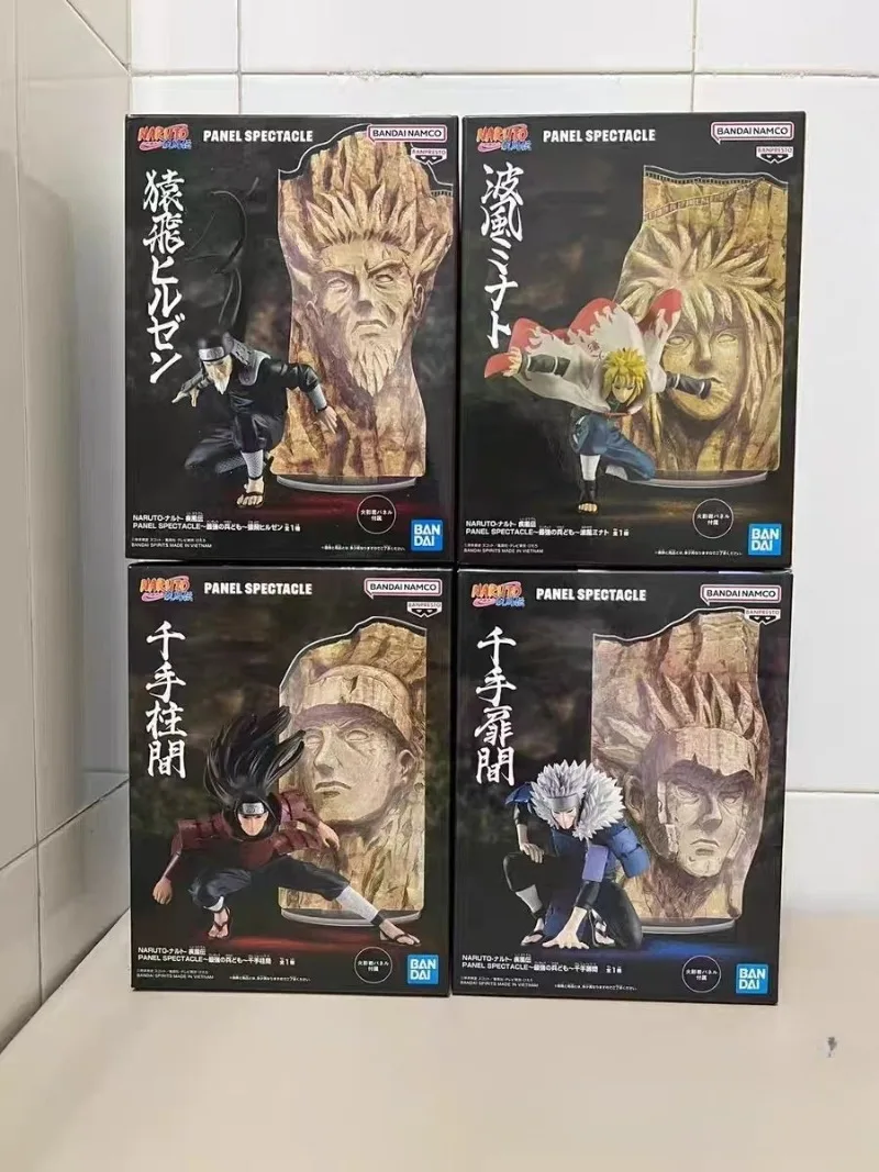 Фото В наличии: Оригинальная фигурка Bandai Naruto Panel Spectacle The Strongest Warriors - Намиказе Минато. Аниме-фигурка, модель, игрушка, украшение, подарок. №2