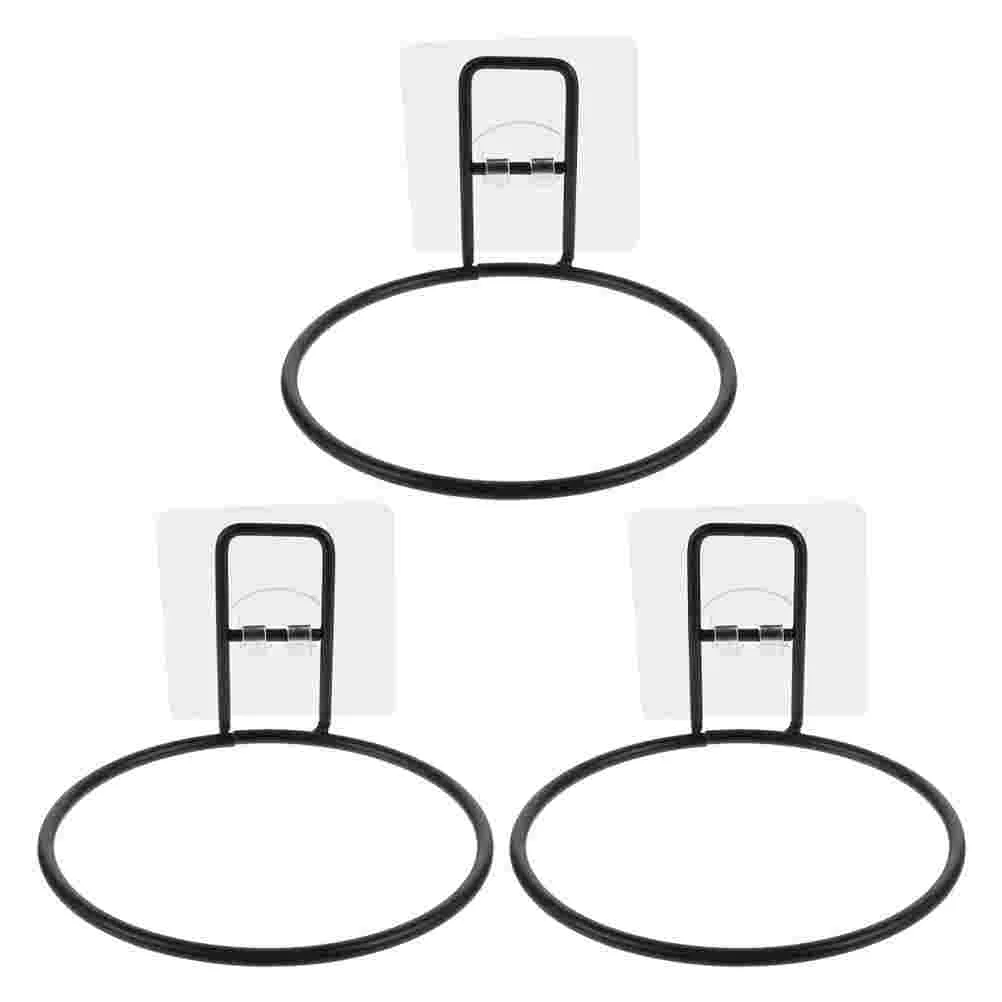 

Wall Bowl Pet Rack Hanging Dog Mounted Bracketfeedercat Mount Basin Hanger Racks Holder Ring Pot Raised Self Adhesive Brackets