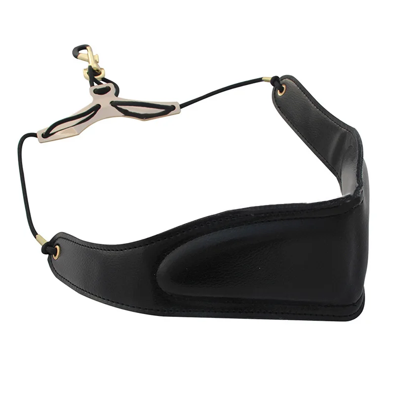 

Professional Birds design metal stent PU Neck Strap Sax Harness Saxophone Strap