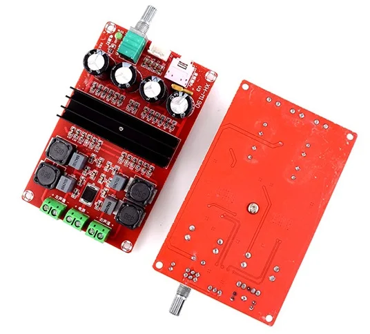 

2x100W TPA3116 D2 Dual Channel Digital Audio Amplifier Board for Arduino TPA3116D2 Two Channel Module 100W+100W 12-24V