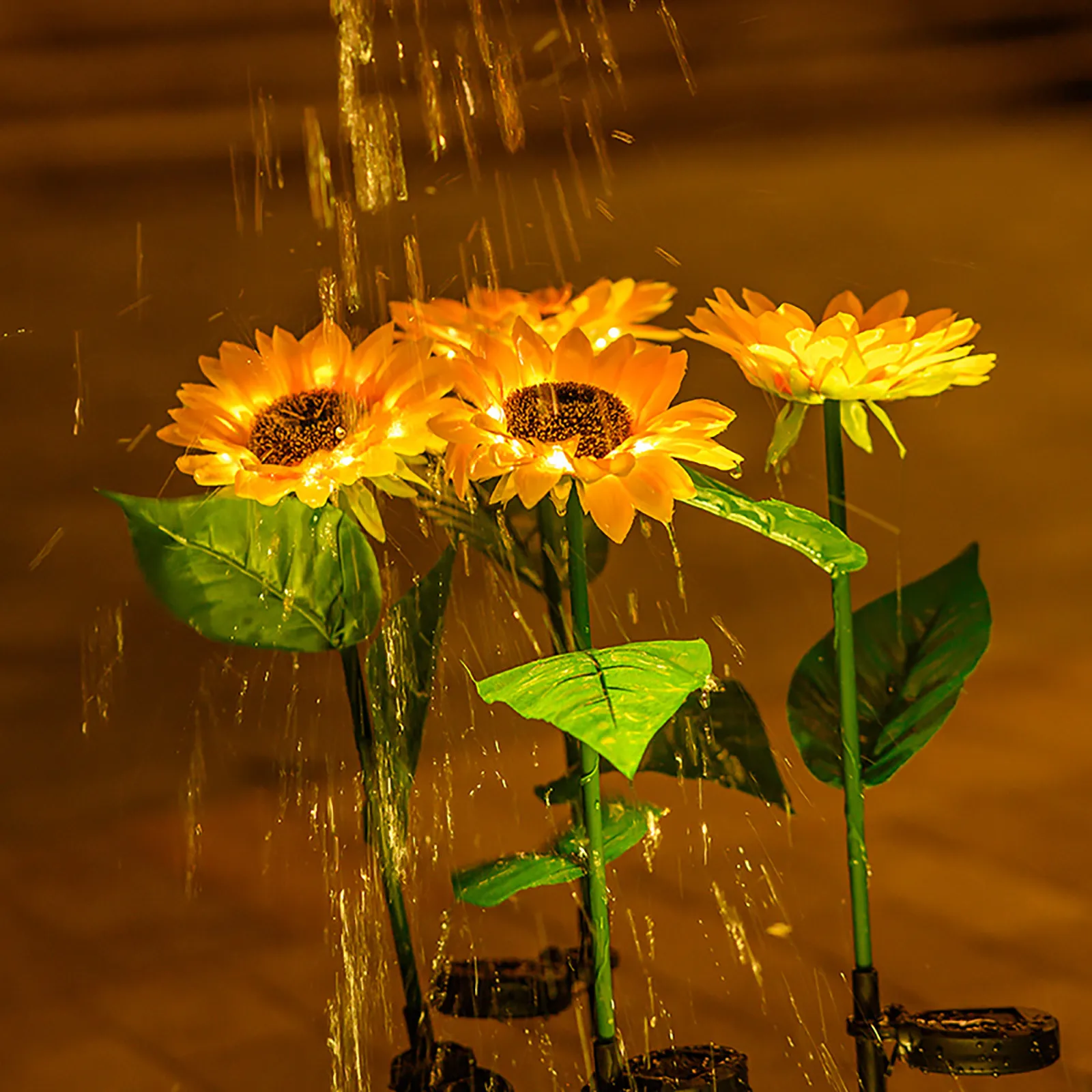 2 шт. Солнечные Подсолнухи уличный двор Вилла балкон сад имитация подсолнуха