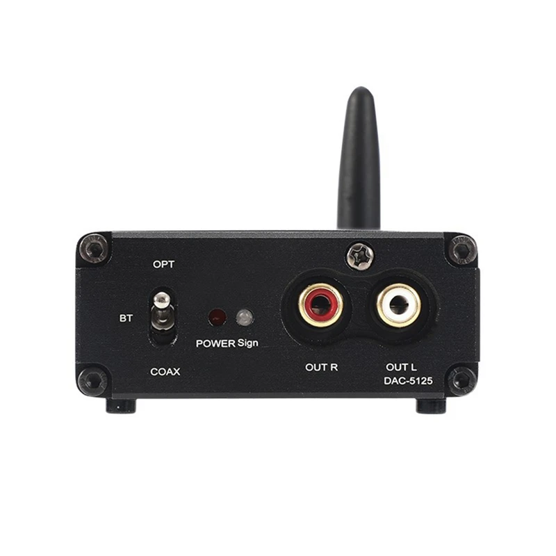 Audio Receiver Decoding Module Bluetooth DAC Decoder QCC5125 ES9038Q2M Coaxial Fiber RCA Module DIY Home Theater